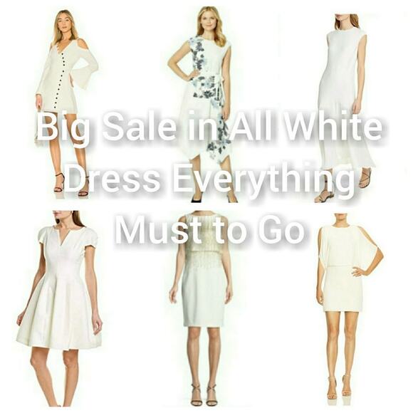 Alice + Olivia Tops - Super Offer in all white dress 🌺🌺🌺